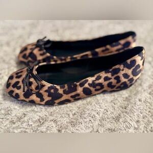 Cider Leopard Pattern Flats